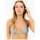 Protest Γυναικείο μαγιό PRTChip Striped Triangle Bikini Set